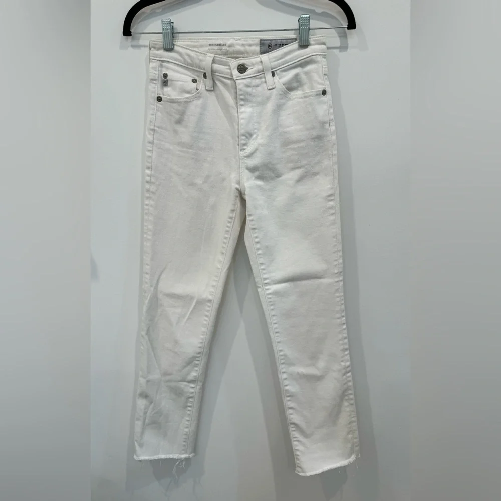 AG Isabelle White Jeans size 24 - Picture 2 of 5